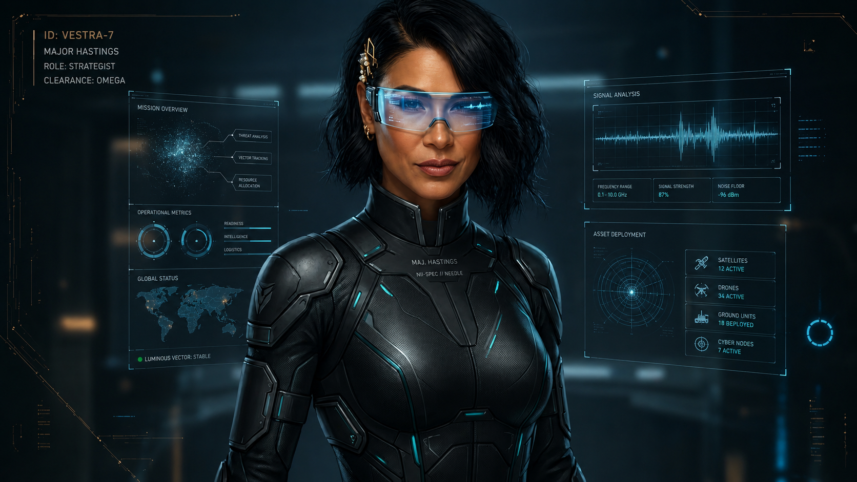 MAJOR HASTINGS — STRATEGIST // NII DESIGNATION: LUMINOUS // VANGUARD DESIGNATION: NEEDLE